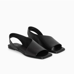 COS Leather Slingback Sandals sz EU 37